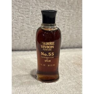 Vintage PIERRE VIVION Perfume No. 55 Opiu. 1 oz
